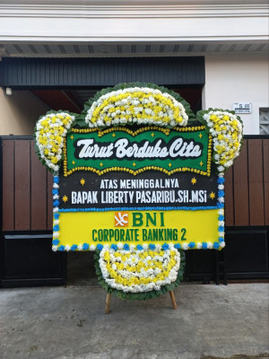 Papan Bunga Duka di Kuaro