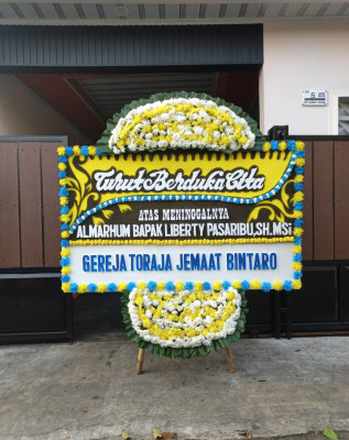 Papan Bunga Duka di Kuaro