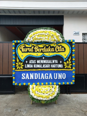 Papan Bunga Duka di Kuaro